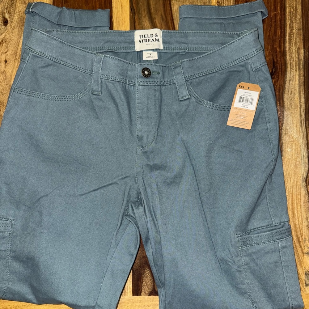 Field & Stream Cargo Pants Slate Blue